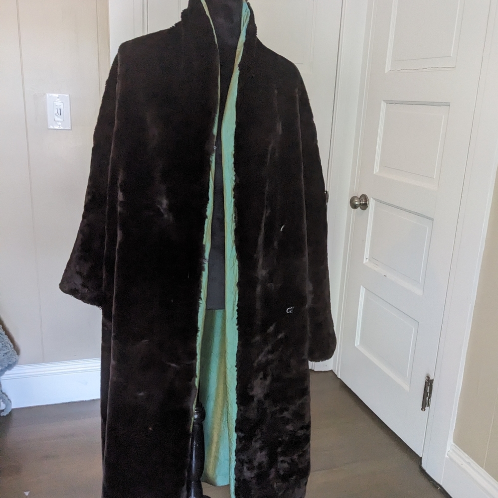 Large classy fur coat